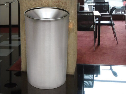 Premier Series Steel Trash Receptable