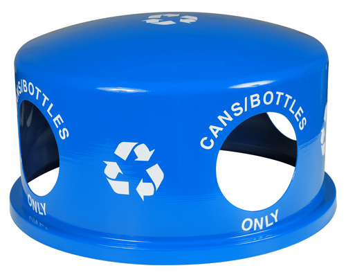 Landscape Series Recycling Receptacle Dome Top Lid