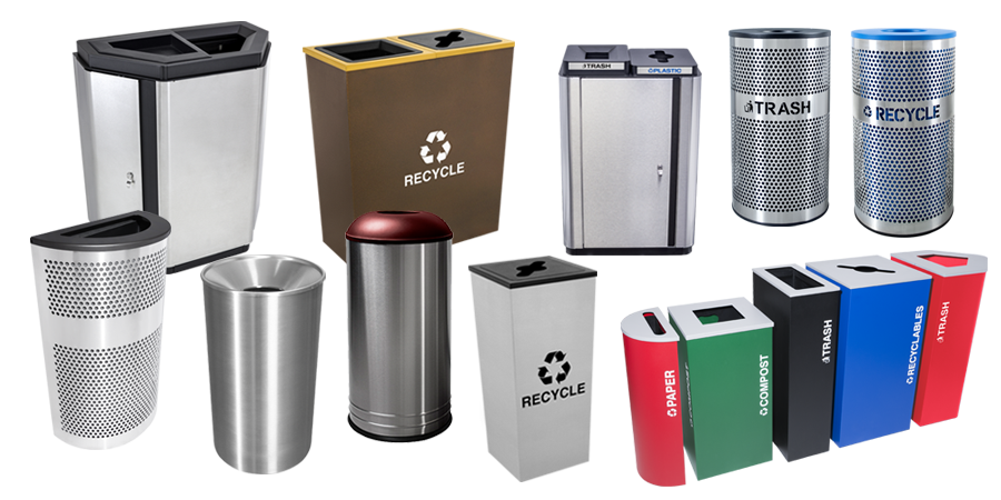 Commercial Waste Receptacles & Recycling Cans | T-Cans Commercial Waste Receptacles & Recycling Cans | T-Cans