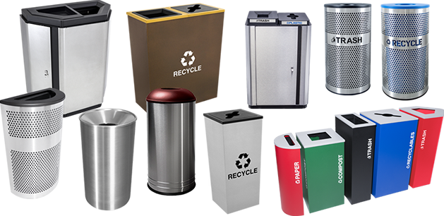 Indoor Trash Cans And Recycling Bins